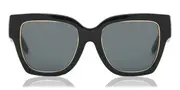 Tory Burch TY7180U 170987 Women’s Sunglasses Black Size 52