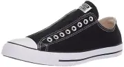 Converse Men's Chuck Taylor All Star Slip Sneaker, Black/White/Black, 9.5 M US