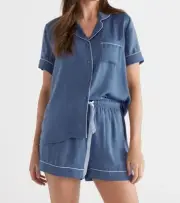Sussan SATIN SHORTIE PYJAMA SET