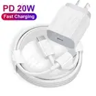 For Apple Charger 20W PD USB-C Type Fast Charging Cable iPhone 14 13 12 11 Pro 8