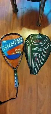 brand new slazenger xcel 350 racquetball racquet racket with cover free shipping