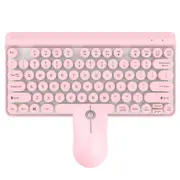 L100 77 keys 2.4G Wireless Ajustability Multimedia Keyboard and 1000DPI Wireless Office Mouse Combo with USB Receiver for Windows10 / 8 / 7 / Vista / XP