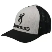 Browning Performance Hunting Branded Buckmark S/M Flexfit Wool Blend Cap Hat $27