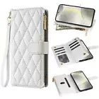 For Samsung Galaxy A55 A53 A35 A13 A05S Leather Crossbody Card Wallet Case Cover