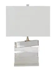 Surya Surrey Gray Table Lamp