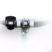 2 Bicycle Bike Headlight and Taillight Set Waterproof Silicone 3 LED LIGHT MODES