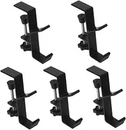 HONMEET 5pcs Purse Desk Hanging Holder Handbag Hook Bag Hanger for Table Desk Purse Hanger Student Table