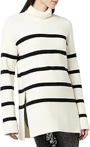 The Drop Women's Camilla Drop Shoulder Turtleneck