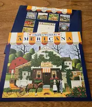 Vintage Charles Wysocki Americana 2004 Wall Calendar w/Cover Never Used No Marks