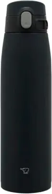 ZOJIRUSHI Water Bottle Seamless 950ml One Touch Stainless Steel Mug Black