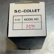 Interstate 09741067, 1-3/32” 5C Round Collet, 0.0005" TIR, Steel