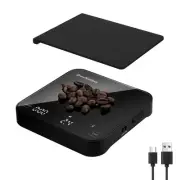 Mini Coffee Scale with Timer, 2kg/0.1g High Precision Scale for Espresso & Po...