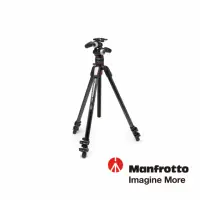 在飛比找momo購物網優惠-【Manfrotto 曼富圖】全新055碳纖維三節腳架套組 