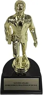 [My Party Shirt] MyPartyShirt Women's Doobie Doobie Pothead Stoner Of The Year Dundie Award Trophy Office Andy Bernard One Size Gold