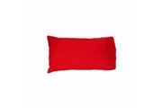 250TC Cotton Pillowcase Choose Your Size Fire Red by Easyrest