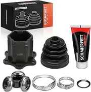 Frankberg Joint Kit Gear Side Front Compatible with A3 8P1 2003-2007 A3 Sportback 8PA 2004-2007 TT 8J3 2006-2008 Golf V 1K1 2005-2007 Replace# 1K0498103DX