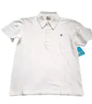 Vintage Paul Frank Mens Julius Polo Shirt, White, Small