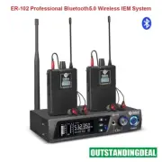 ER-102 Wireless Bluetooth5.0 In Ear Monitoring System with 2 Receiver os67