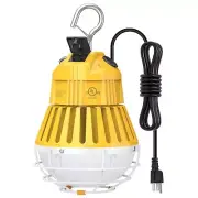 LED Temporary Work Light 80W 5000K 11,200LM, Linkable Construction Lights, Ha...