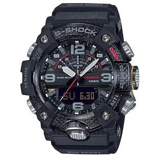 【CASIO】卡西歐 G-SHOCK MUDMASTER藍芽連線雙顯手錶 GG-B100-1A 台灣卡西歐保固一年