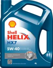 Helix Motor Oil 5W-40 HX7 Synthetic 4L SHELL