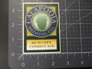 CALAPOOIA BREWING Oregon Hub City STICKER craft beer brewery