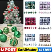 Christmas Tree Baubles Balls Decor Xmas Ornament Party Decorations Gift Pack