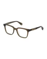 Philipp Plein PP015M Geometric Frames Eyeglasses Men Green