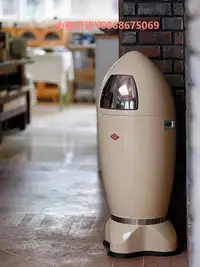 在飛比找Yahoo!奇摩拍賣優惠-【授權】德國原裝進口WESCO火箭垃圾桶復古客廳超大擺件