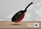 MADE IN KOREA - 3D Diamond Coating Nonstick Wok Frying Pan Cookware 13'' (32cm)