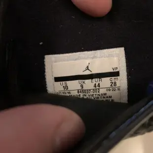 二手 Jordan 31代 XXXI Space Jam 怪物奇兵 實戰鞋 845037-002 已送洗