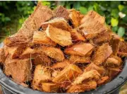 Coconut Husk Cubes Growing Orchids Ceylon Coir Anthurium Fiber Natural Organic