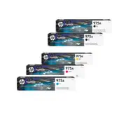 HP 975A Ink Cartridge Value Pack - Includes: [2 x Black, 1 x Cyan, Magenta, Yellow]