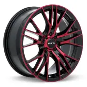 17 Inch Black Alloy Wheel Rim for Chevrolet Lumina APV, RTX 82316 17x7.5 5x114.3