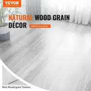 Self Adhesive Vinyl Floor Tiles 36 x 6 inch 36 Tiles 2.5mm Thick Peel & Stick Light Gray Wood Grain DIY Flooring