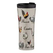 Ashdene Heartland Stainless Steel Travel Coffee Drinking Cup Leak Proof 500ml