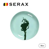 在飛比找momo購物網優惠-【SERAX】OTTO圓盤4入禮盒組D16cm-綠底綠洋薊(