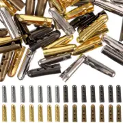 20pcs Metal Shoelace Tips Aglets Replacement Shoe Lace Tips DIY Shoelaces