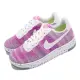 【NIKE 耐吉】休閒鞋 AF1 Crater Flyknit 女鞋 基本款 舒適 輕量 針織鞋面 穿搭 粉 白(DC7273-500)