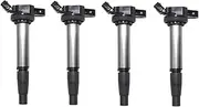 Ignition Coil 4PCS Compatible With Toyota Compatible With Corolla 1.8L 2.4L RAV 4 VersoCompatible With AvensisCompatible With Auris Compatible With Matrix Prius Compatible With Lexus CT200H 90919-0225