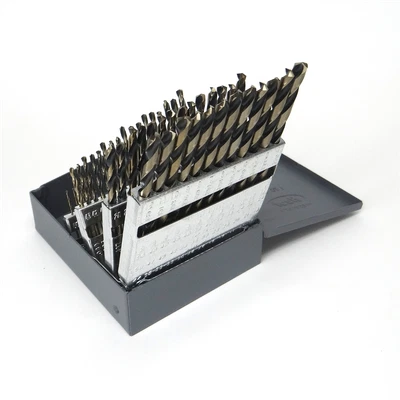 KnKut KnKut 60 Piece Jobber Length Drill Bit Set Numbers 1-60