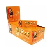 ZIG ZAG LIQUORICE REGULAR ROLLING PAPERS 10 BOOKLETS X 50 PAPERS = 500 PAPERS