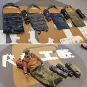 Mini Sleeping Bag Outdoor 1/10 For Traxxas TRX4 TRX6 SCX10 RC4WD RC Crawler Car
