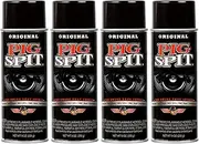 Pig Spit Original for Use on Motors, Transmissions, Vinyl and Black Plastic Trim Components and Tires, 9 oz, 4-Pack