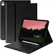 Color Keyboard for Galaxy Tab A7 10.4 inch 2020 (SM-T500/T505/T507) Keyboard Case Cute Detachable Removable Wireless Bluetooth Keyboard Cover(Tab A7 10.4 inch 2020,Black)