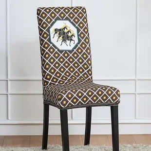椅子罩 椅子套罩餐椅套罩通用萬能一體北歐風椅套酒店彈力全包歐美式ins【MJ4737】