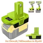 New Battery Adapter for Dewalt for Milwaukee 18v to for Ryobi Power Drill Tools