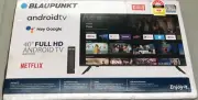 Blaupunkt 40" Full HD Smart TV w/ Android - New, WiFi, HDMI, USB, 1080p