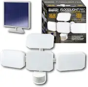 Bionic Floodlight Pro White Solar Lights Outdoor Motion Sensor LED Outdoor Light