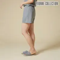 在飛比找誠品線上優惠-YVONNE COLLECTION 純棉素色平口褲-灰